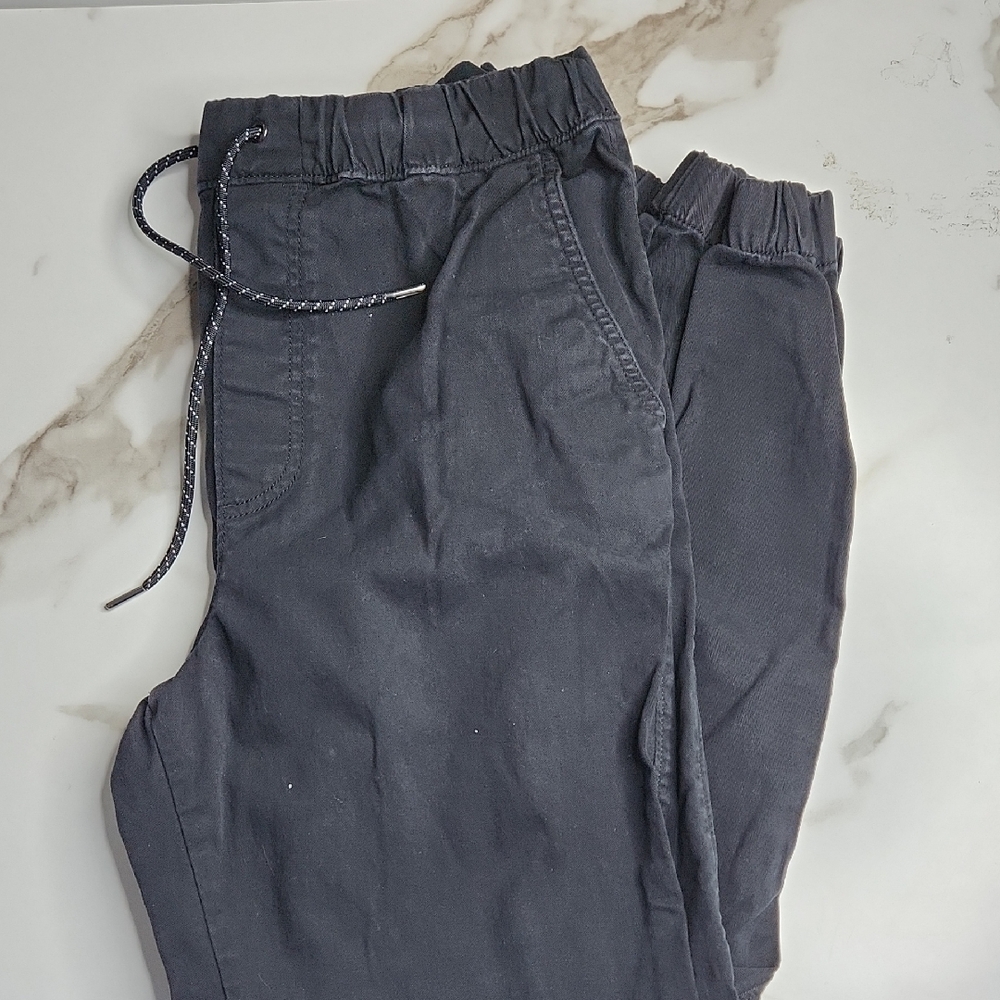 Urban Pipeline Black Joggers with Drawstring